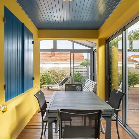 T4 à Plage, Jardin Privé, Wifi, 50m De La Plage, 6 Personnes - Fr-1-521-150 Hébergement de vacances