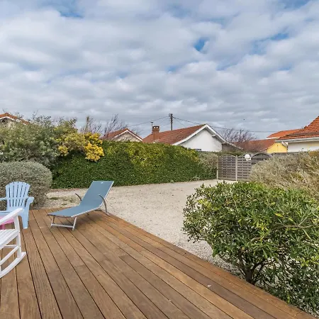 T4 A Plage, Jardin Prive, Wifi, 50m De La Plage, 6 Personnes - Fr-1-521-150 Holiday home Biscarrosse